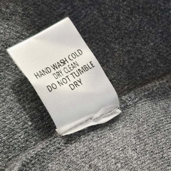 Joh Cashmere Fringe Trim Open Longline Cardigan Sweater Vest, Size XS, EUC - Picture 4 of 6